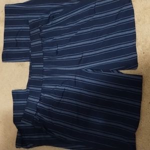 Jones New York Navy striped trouser pants XL
